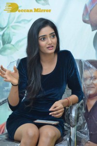 Telugu Movie Allantha Doorana Press Meet attended by Actresses Aamani and Hrithika Srinivas