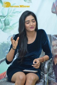 Telugu Movie Allantha Doorana Press Meet attended by Actresses Aamani and Hrithika Srinivas