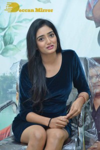 Telugu Movie Allantha Doorana Press Meet attended by Actresses Aamani and Hrithika Srinivas