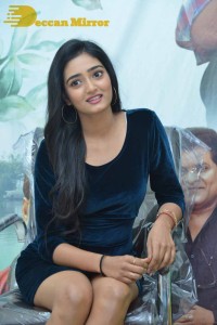 Telugu Movie Allantha Doorana Press Meet attended by Actresses Aamani and Hrithika Srinivas