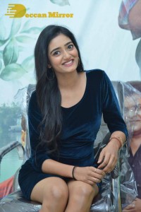 Telugu Movie Allantha Doorana Press Meet attended by Actresses Aamani and Hrithika Srinivas