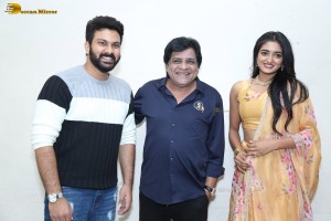Allantha Doorana Press Meet attended by Vishwa Karthikeya and Hrithika Srinivas