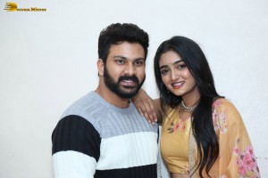 Allantha Doorana Press Meet attended by Vishwa Karthikeya and Hrithika Srinivas