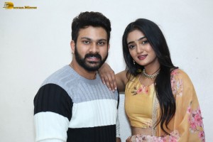 Allantha Doorana Press Meet attended by Vishwa Karthikeya and Hrithika Srinivas