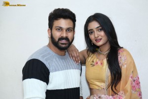 Allantha Doorana Press Meet attended by Vishwa Karthikeya and Hrithika Srinivas
