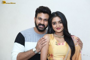 Allantha Doorana Press Meet attended by Vishwa Karthikeya and Hrithika Srinivas