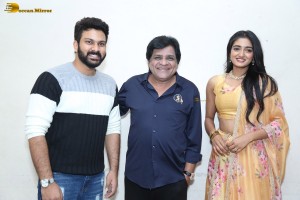 Allantha Doorana Press Meet attended by Vishwa Karthikeya and Hrithika Srinivas