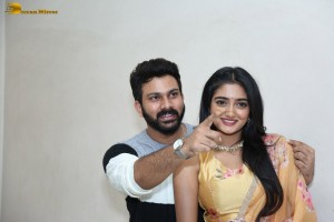 Allantha Doorana Press Meet attended by Vishwa Karthikeya and Hrithika Srinivas
