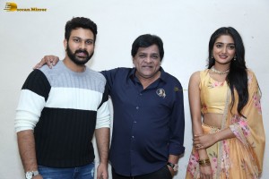 Allantha Doorana Press Meet attended by Vishwa Karthikeya and Hrithika Srinivas