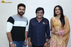 Allantha Doorana Press Meet attended by Vishwa Karthikeya and Hrithika Srinivas