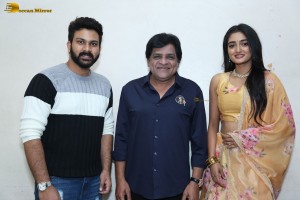 Allantha Doorana Press Meet attended by Vishwa Karthikeya and Hrithika Srinivas
