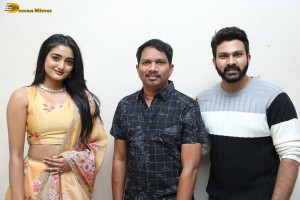 Allantha Doorana Press Meet attended by Vishwa Karthikeya and Hrithika Srinivas