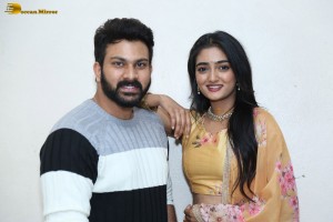 Allantha Doorana Press Meet attended by Vishwa Karthikeya and Hrithika Srinivas