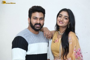 Allantha Doorana Press Meet attended by Vishwa Karthikeya and Hrithika Srinivas