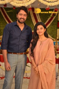 Hasya movies and Zee Studios new movie Muhurtam Shot with Allari Naresh and Anandhi