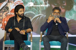 Allu Arjun and Rashmika Mandanna promote Pushpa in Hyderabad