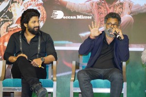 Allu Arjun and Rashmika Mandanna promote Pushpa in Hyderabad