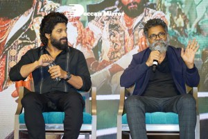 Allu Arjun and Rashmika Mandanna promote Pushpa in Hyderabad