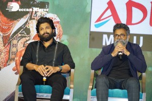 Allu Arjun and Rashmika Mandanna promote Pushpa in Hyderabad