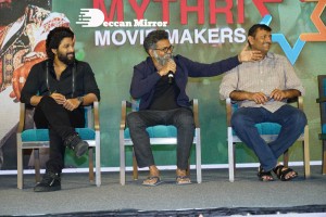 Allu Arjun and Rashmika Mandanna promote Pushpa in Hyderabad