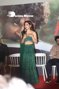 Allu Arjun and Rashmika in Mumbai promoting Pushpa