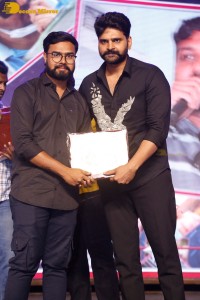 Alluri movie pre-release event attended by Allu Arjun and Sri Simha Koduri and Kayadu Lohar