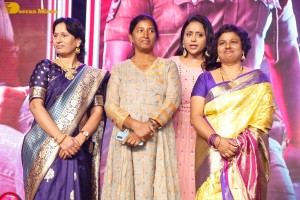 Alluri movie pre-release event attended by Allu Arjun and Sri Simha Koduri and Kayadu Lohar