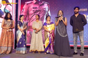 Alluri movie pre-release event attended by Allu Arjun and Sri Simha Koduri and Kayadu Lohar