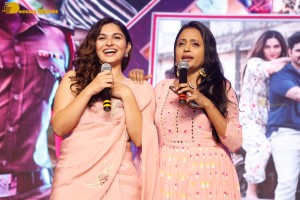 Alluri movie pre-release event attended by Allu Arjun and Sri Simha Koduri and Kayadu Lohar