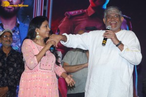 Alluri movie pre-release event attended by Allu Arjun and Sri Simha Koduri and Kayadu Lohar