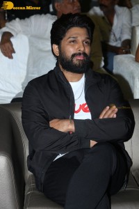 Alluri movie pre-release event attended by Allu Arjun and Sri Simha Koduri and Kayadu Lohar