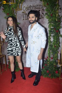 Producer Aman Gill and Amrit Berar’s Wedding Party attended by Rakul Preet Singh, Taapsee Pannu, Ananya Panday, Karan Johar, and others