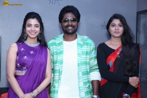 Ambajipeta Marriage Band Trailer Launch attended by Suhas, Shivani Nagaram, and Sharanya Pradeep