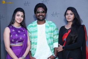Ambajipeta Marriage Band Trailer Launch attended by Suhas, Shivani Nagaram, and Sharanya Pradeep