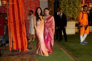 Ganpati Darshan at Ambani Residence attended by Shah Rukh, Salman, Alia Bhatt, Pooja Hegde, Hema Malini, Rekha, Madhuri Dixit, Janhvi, Shraddha Kapoor, and others