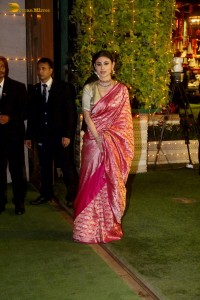 Ganpati Darshan at Ambani Residence attended by Shah Rukh, Salman, Alia Bhatt, Pooja Hegde, Hema Malini, Rekha, Madhuri Dixit, Janhvi, Shraddha Kapoor, and others