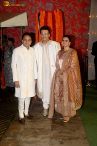Ganpati Darshan at Ambani Residence attended by Shah Rukh, Salman, Alia Bhatt, Pooja Hegde, Hema Malini, Rekha, Madhuri Dixit, Janhvi, Shraddha Kapoor, and others