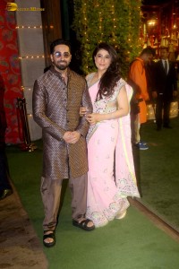 Ganpati Darshan at Ambani Residence attended by Shah Rukh, Salman, Alia Bhatt, Pooja Hegde, Hema Malini, Rekha, Madhuri Dixit, Janhvi, Shraddha Kapoor, and others