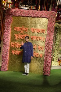 Ganapati Puja at Ambani Residence attended by Salman Khan, Aamir Khan, Pooja Hegde, Kareena Kapoor, Kajal Aggarwal, Sachin Tendulkar, Shraddha Kapoor, Ananya Panday, and others