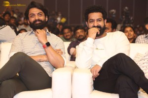 Amigos Pre-Release attended by Kalyan Ram, Ashika Ranganath and Jr NTR