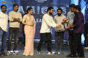 Amigos Pre-Release attended by Kalyan Ram, Ashika Ranganath and Jr NTR
