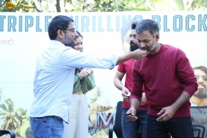 Amigos Successs Celebrations attended by Nandamuri Kalyan Ram and Ashika Ranganath