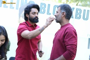 Amigos Successs Celebrations attended by Nandamuri Kalyan Ram and Ashika Ranganath