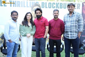 Amigos Successs Celebrations attended by Nandamuri Kalyan Ram and Ashika Ranganath