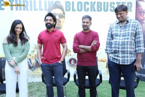 Amigos Successs Celebrations attended by Nandamuri Kalyan Ram and Ashika Ranganath