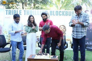 Amigos Successs Celebrations attended by Nandamuri Kalyan Ram and Ashika Ranganath