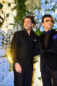 Anand Pandit’s daughter Aishwarya’s Wedding Reception attended by Shah Rukh Khan, Mouni Roy, Abhishek Bachchan, Shriya Saran, Taapsee Pannu, and others