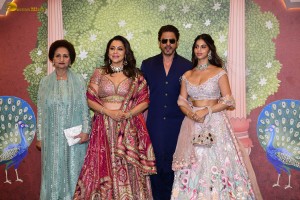 Anant Ambani and Radhika Merchant’s Blessing Ceremony attended by Madhuri Dixit, Janhvi Kapoor, Disha Patani, Alia Bhatt, Sanjay Dutt, Ranbir Kapoor, and others