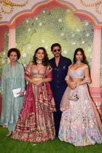 Anant Ambani and Radhika Merchant’s Blessing Ceremony attended by Madhuri Dixit, Janhvi Kapoor, Disha Patani, Alia Bhatt, Sanjay Dutt, Ranbir Kapoor, and others