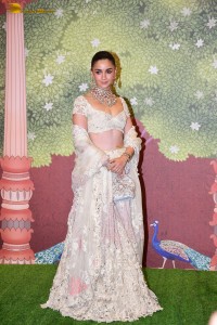 Anant Ambani and Radhika Merchant’s Blessing Ceremony attended by Madhuri Dixit, Janhvi Kapoor, Disha Patani, Alia Bhatt, Sanjay Dutt, Ranbir Kapoor, and others